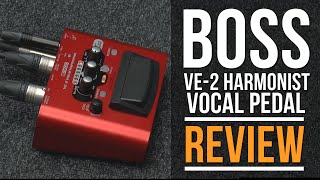 BOSS VE  Vocal Harmonist Pedal Review  Guitar Interactive Magazine [upl. by Kiyoshi259]