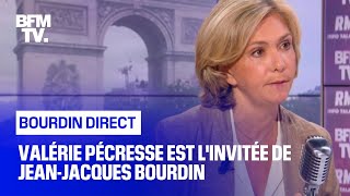 Valérie Pécresse face à JeanJacques Bourdin en direct [upl. by Yaras]