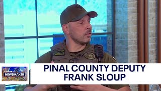 Pinal County Sheriff Deputy Frank Sloup  Newsmaker [upl. by Anaik46]