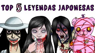 TOP 5 LEYENDAS JAPONESAS  Draw My Life Kuchisakeonna TekeTeke Hachisakusama HikoriKakurenbo [upl. by Annai]