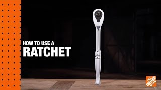 How to Use a Ratchet  The Home Depot DIY Digital Workshops [upl. by Thora]