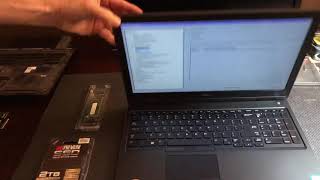 Dell Precision 7530 laptop RAM memory and SSD hard drive upgrade and BIOS configuration [upl. by Zechariah]