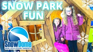 SNOWDOME IN TAMWORTH  SNOW PARK FUN  DRAYTON MANOR MINI STAYCATION PART 2 [upl. by Chrysler]