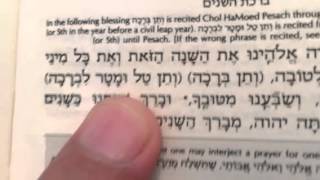 Hebrew Reading The Amidah Part 5 [upl. by Ailegra468]