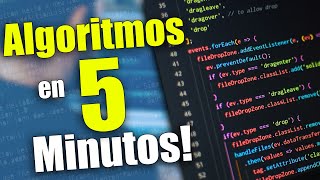 ALGORITMOS en 5 Minutos o más wElTallerDeTD [upl. by Akzseinga]