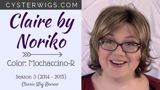 CysterWigs Wig Review Claire by Noriko Color MochaccinoR S3E100 2014 [upl. by Cristoforo]