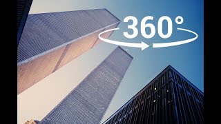 The real WTC Twin Towers in VR 360 [upl. by Oigroig]