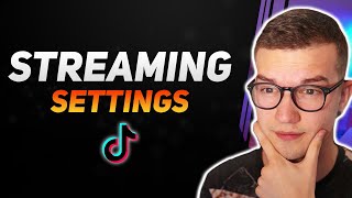 BEST TikTok Live Studio Streaming SETTINGS 2023 NO LAG [upl. by Scheer197]