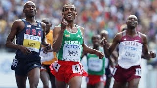 Mo Farah Bekele Kipchoge and Lagat at 5000m Berlin 2009 HD [upl. by Saxen]