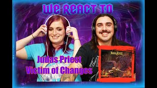 Judas Priest  Victim of Changes Live Vengeance 82 FIRST TIME COUPLES REACT [upl. by Ahsennod882]