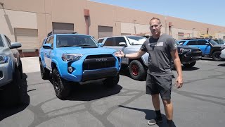 Westcott Designs Fox TRD PRO Lift Kit Before and After Walkthrough [upl. by Eirek]