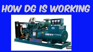 DIESEL GENERATOR WORKING [upl. by Yran]