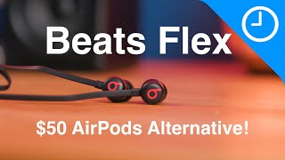 Beats Flex Unboxing amp Review The Best AirPods Alternative for 50 [upl. by Ahsenom]