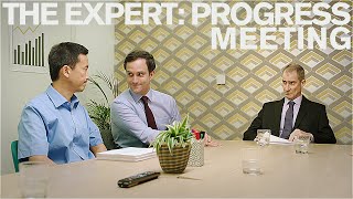 The Expert Progress Meeting Short Comedy Sketch [upl. by Wally367]