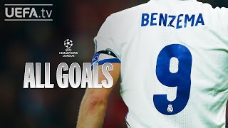 KARIM BENZEMA ALL UCL GOALS [upl. by Heck]