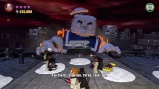 Lego Dimensions  Stay Puft Marshmallow Man boss fight Face It [upl. by Tanberg]