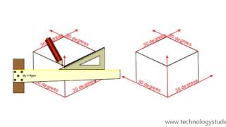 Introduction to Isometric Drawing Part One [upl. by Nyrac]