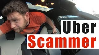 Uber Ride SCAM Gone Wrong  Uber Short Stop Scam Canceled Ride [upl. by Eidarb]