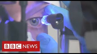 Radical new gene therapy restores sight to patients with rare eye condition  BBC News [upl. by Initsed]