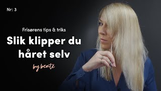 Klippe håret frisør viser hvordan klippe tupper [upl. by Neeham]