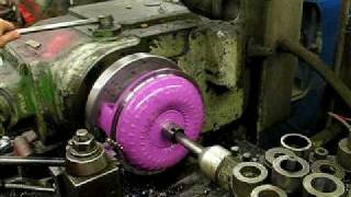 ATI Racing Torque Converter Cut Open Lathe [upl. by Annaiviv174]