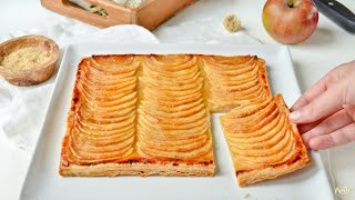 Recette Tarte fine aux pommes [upl. by Sheets]