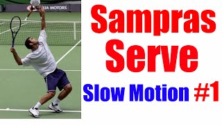 Pete Sampras Serve Slow Motion [upl. by Monsour215]