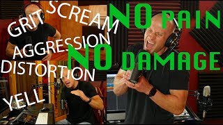 How to Scream Add Distortion Yell and Sing Aggressively WITHOUT Hurting Your Voice 3 Steps [upl. by Beeck71]