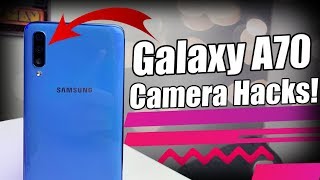 Samsung Galaxy A70 Camera Tips amp Tricks [upl. by Yderf]