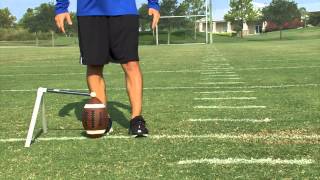 How to Kick a Field Goal Series by IMG Academy Football 1 of 5 [upl. by Iad]