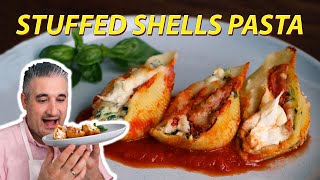 How to Make STUFFED SHELLS PASTA Like an Italian [upl. by Ifen]