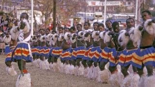 Sibhaca dancing Swaziland 1973 [upl. by Idnic763]