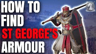 How to find ST GEORGES ARMOUR Assassins Creed Valhalla [upl. by Klos]