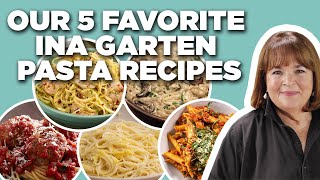 Our 5 Favorite Pasta Recipes from Ina Garten  Barefoot Contessa  Food Network [upl. by Alcot421]