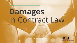 Contract Law Remedies for Breach Damages Compensatory Incidental Consequential [upl. by Anecusa930]