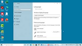 How to Install and Use a different Language Keyboard in Windows 10 [upl. by Yared]