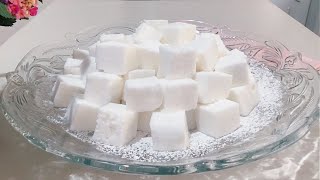 Marshmallows Recipe Easy Homemade [upl. by Patrizio]