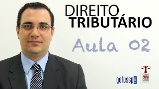 Aula 02  Direito Tributário  Tributos em Espécie [upl. by Tat]