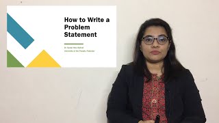 How to write a problem statement [upl. by Thorwald]