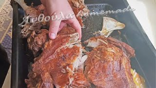 ½ Αρνί στο φούρνο  Anthoula recipe  Σπιτικό έδεσμα [upl. by Neenad826]